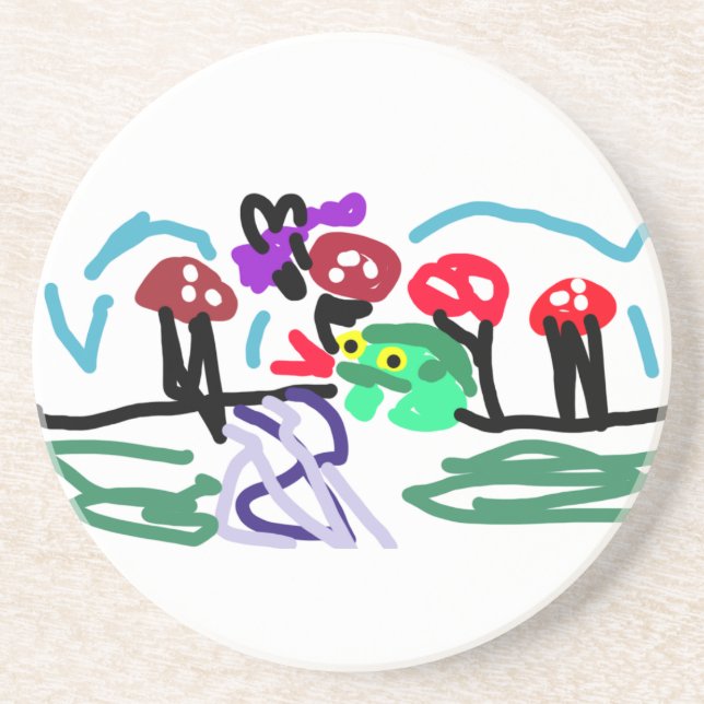 Frog love  underlägg (Framsidan)