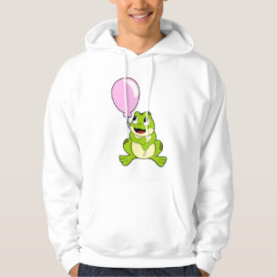 Frog med ballong hoodie