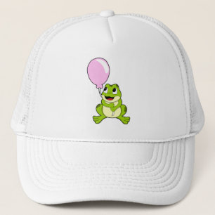 Frog med ballong keps