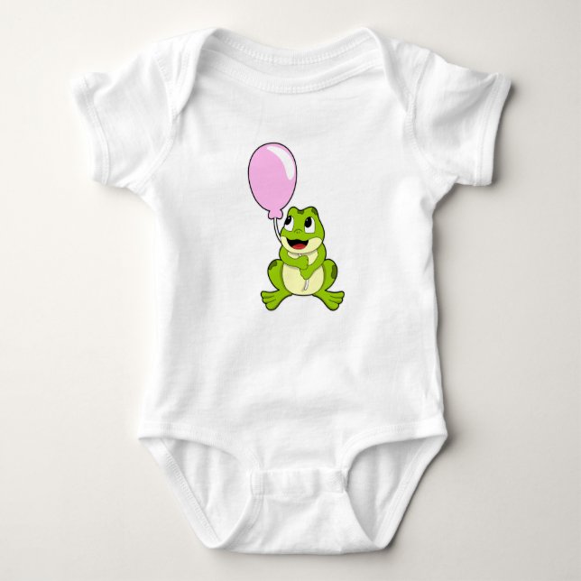 Frog med ballong t shirt (Framsida)