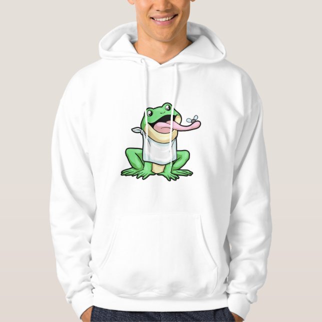 Frog med Beetle Hoodie (Framsida)