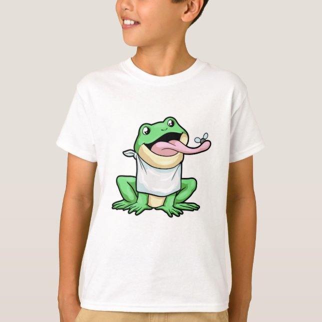 Frog med Beetle T Shirt (Framsida)