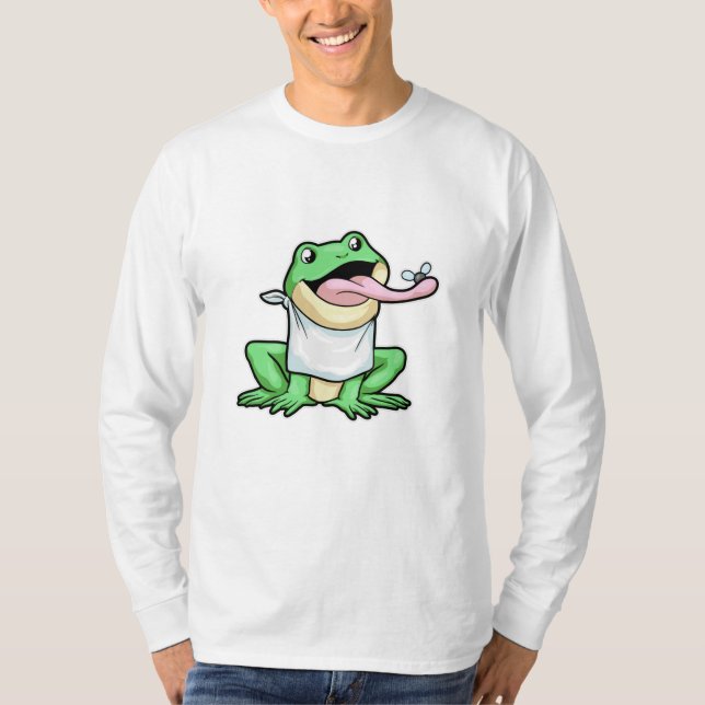 Frog med Beetle T Shirt (Framsida)
