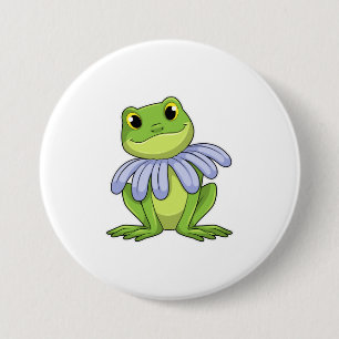 Frog med Daisy Knapp