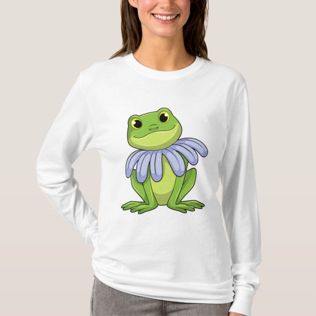 Frog med Daisy T Shirt (Framsida)