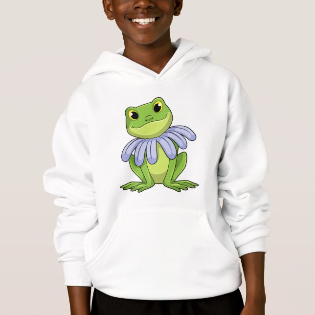 Frog med Daisy T Shirt (Framsida)