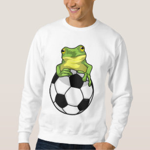 Frog med fotboll lång ärmad tröja