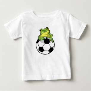 Frog med fotboll t shirt
