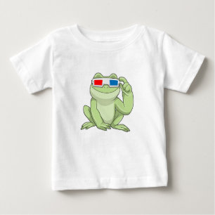 Frog med glasögon t shirt