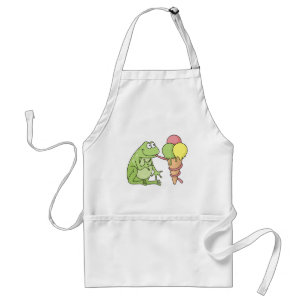 Frog med Glass Förkläde
