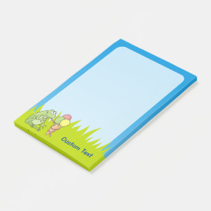 Frog med Glass Post-it Block