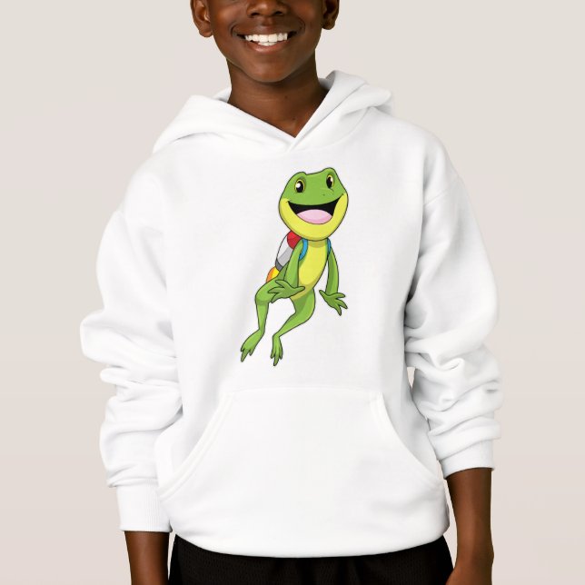 Frog med Jetpack T Shirt (Framsida)