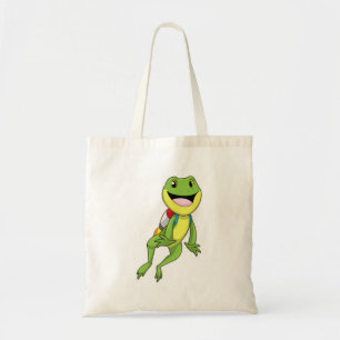 Frog med Jetpack Tygkasse