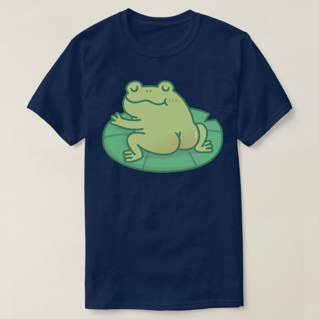 Frog med knallfläck på Lily Pad T Shirt (Design framsida)