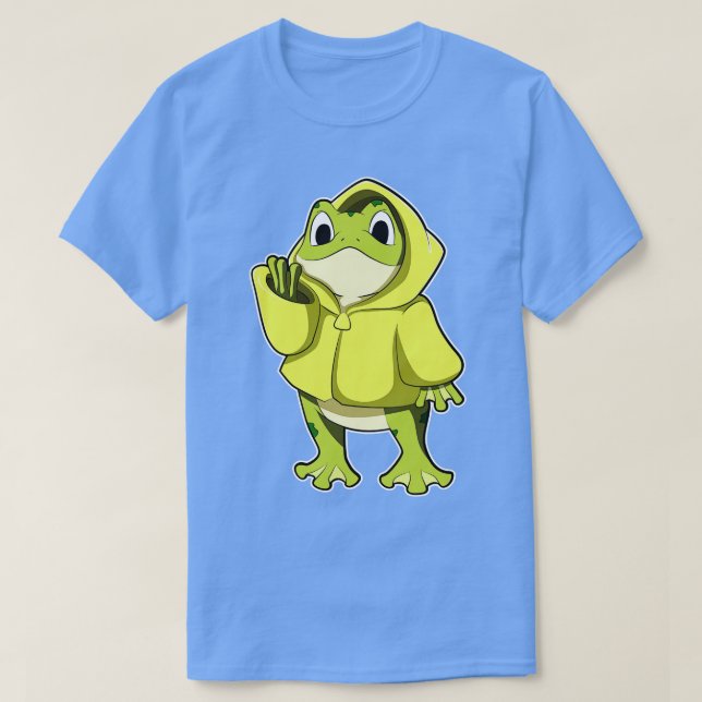 Frog med Rainrock T Shirt (Design framsida)