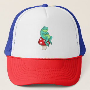 Frog med svamprum keps