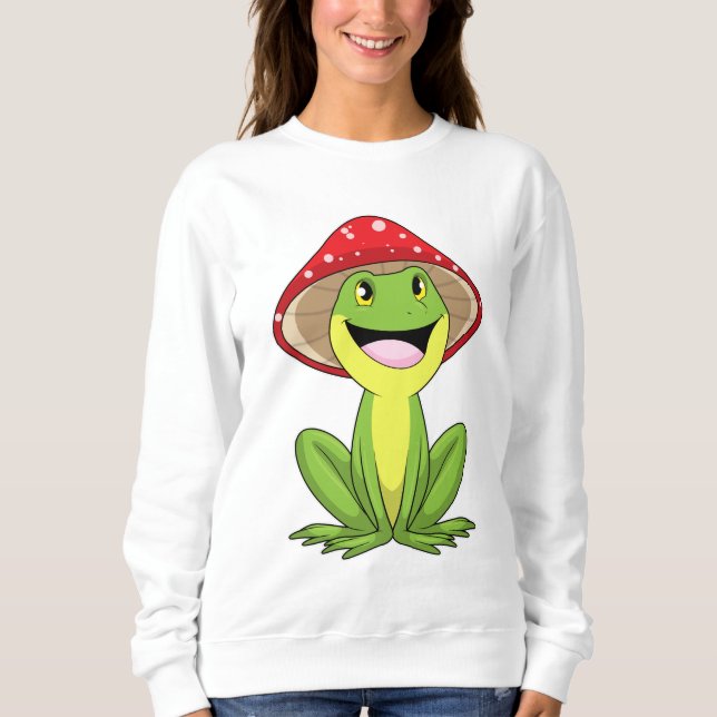 Frog med svamprum t shirt (Framsida)