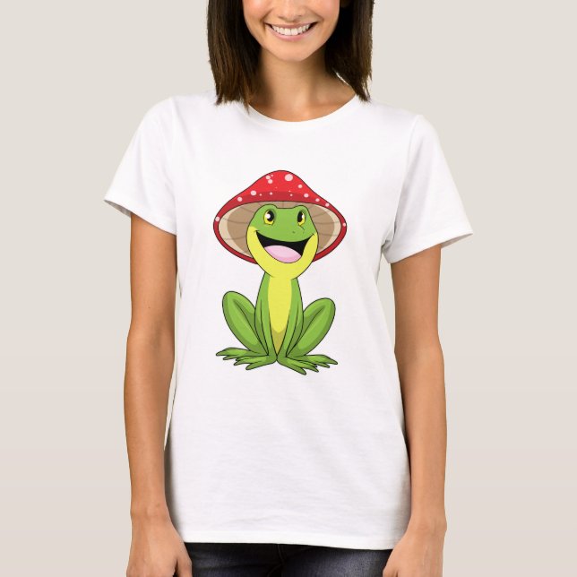 Frog med svamprum t shirt (Framsida)