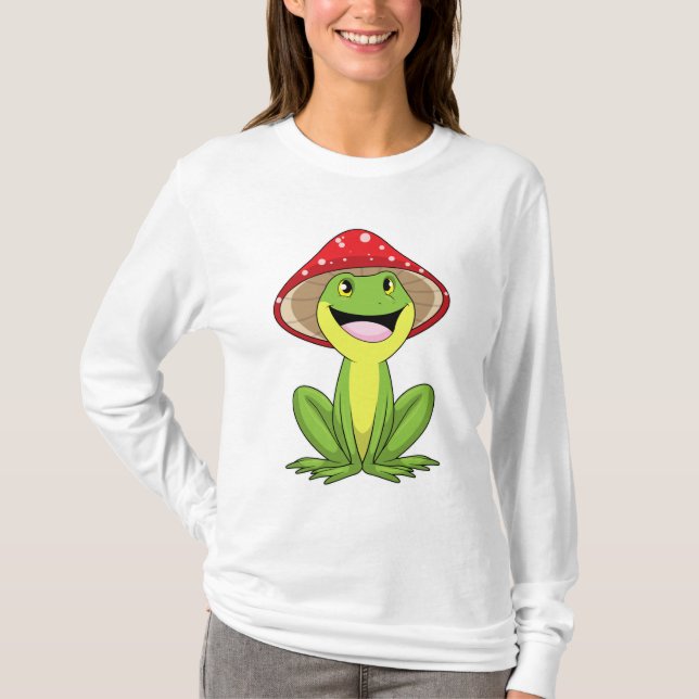 Frog med svamprum t shirt (Framsida)