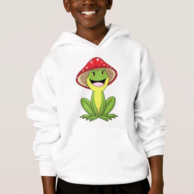 Frog med svamprum t shirt (Framsida)