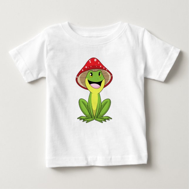 Frog med svamprum t shirt (Framsida)
