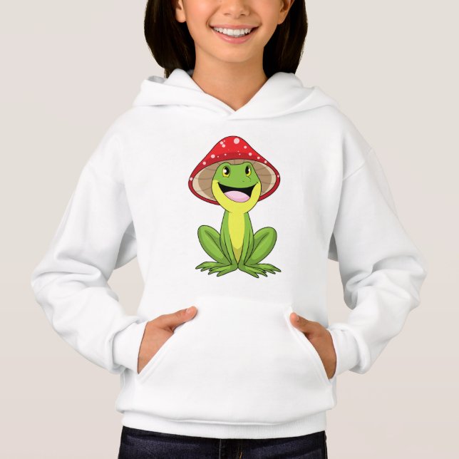 Frog med svamprum t shirt (Framsida)