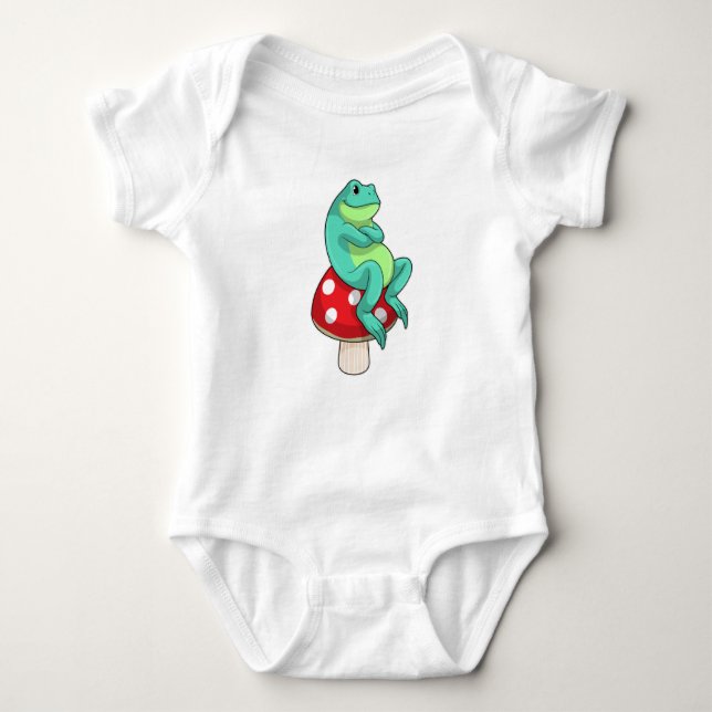 Frog med svamprum t shirt (Framsida)