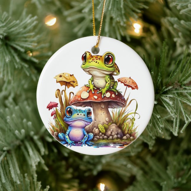 Frog Merchandise Gifts Julgransprydnad Keramik (Träd)