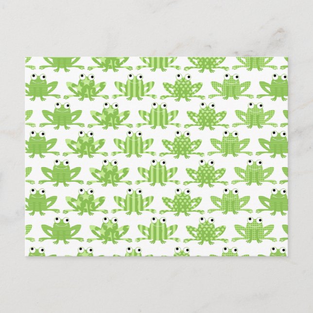 Frog Merchandise Gifts Vykort (Framsida)