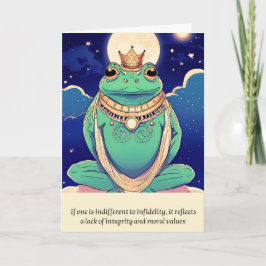 frog message happy birthday kort