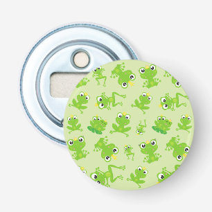 Frog Mönster, Cute Frogs, Grönt Frogs, Frog Prince Flasköppnare