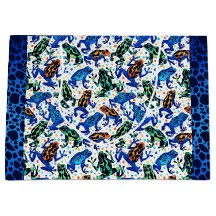 Frog Mönster Gift Bag