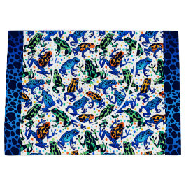 Frog Mönster Gift Bag