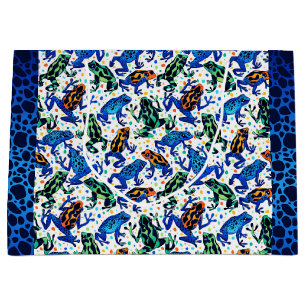Frog Mönster Gift Bag