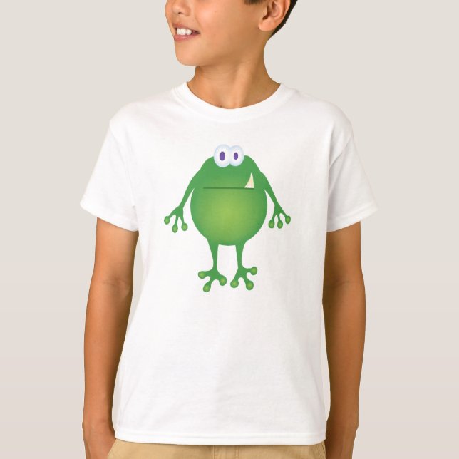 Frog Monster Kids Shirt Tröja (Framsida)