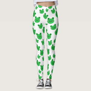 Frog mönster leggings