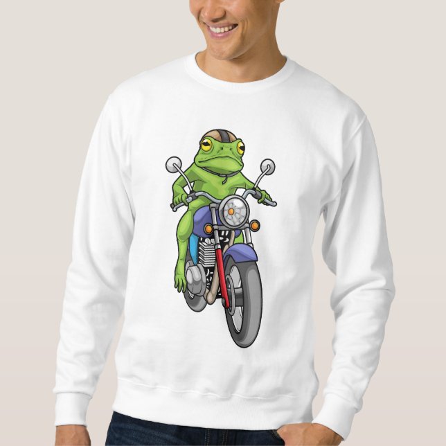 Frog Motorcykel Lång Ärmad Tröja (Framsida)