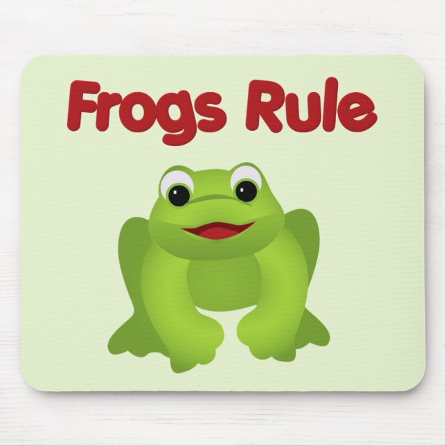 Frog Mousepad Musmatta (Framsidan)
