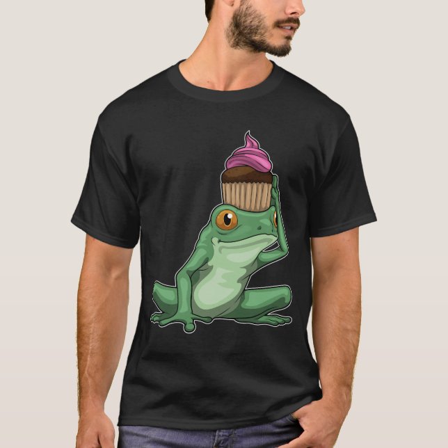Frog Muffin T Shirt (Framsida)