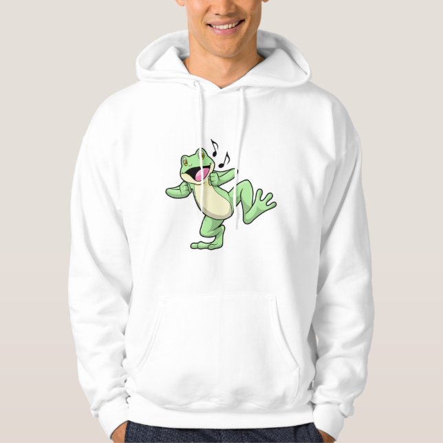 Frog Music Dance Hoodie (Framsida)