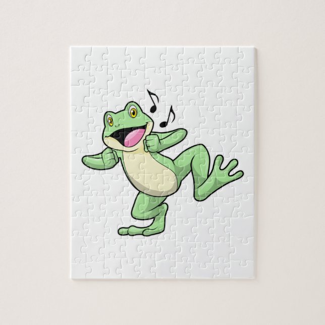 Frog Music Dance Pussel (Vertikal)