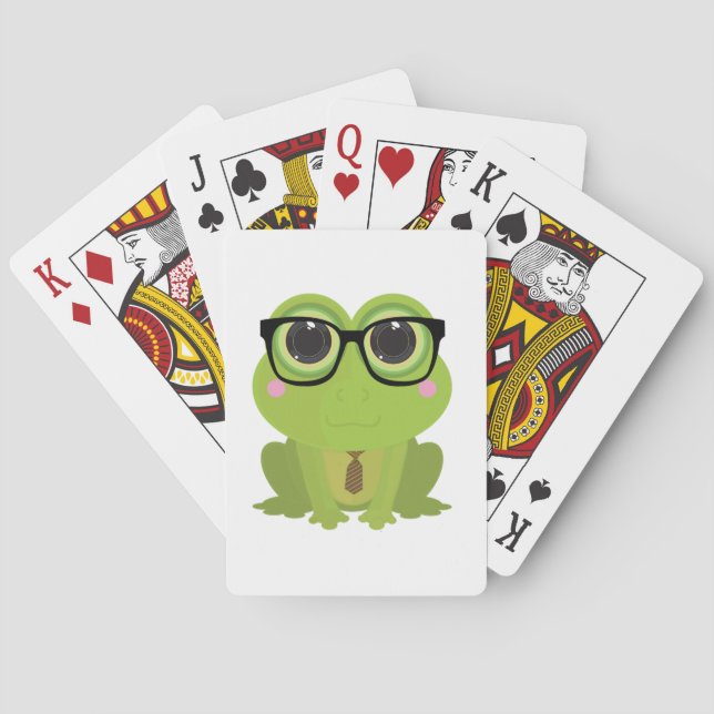 Frog Nerd Casinokort (Baksidan)