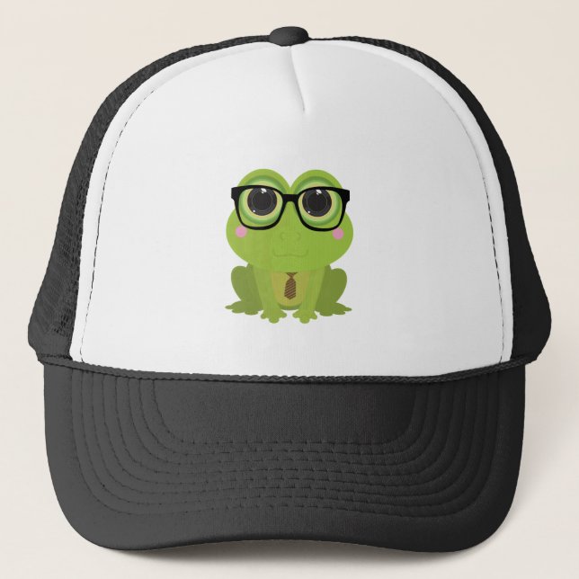 Frog Nerd Keps (Framsida)