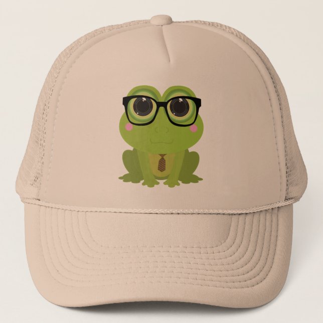 Frog Nerd Truckerkeps (Framsida)