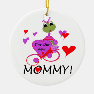 Frog New Mamma Gifts Julgransprydnad Keramik