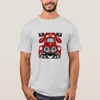 Frog - NW Kusten Native American Stil T-Shirt