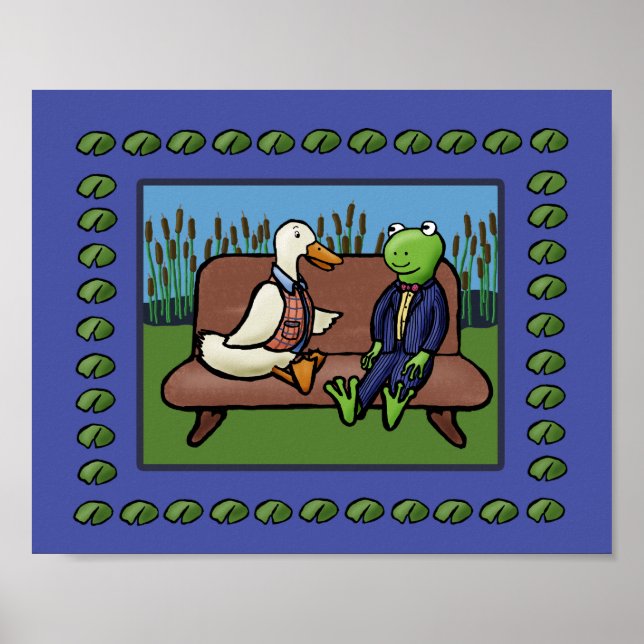 Frog och Anka Poster (Framsidan)