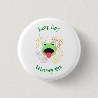 Frog- och Fireworks-design Knapp