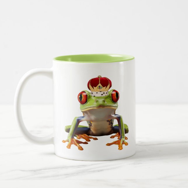 Frog och Krona Två-Tonad Mugg (Vänster)