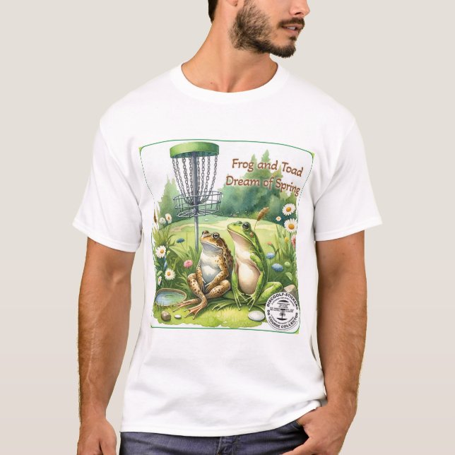 Frog och Toad Dream från Vår T Shirt (Framsida)